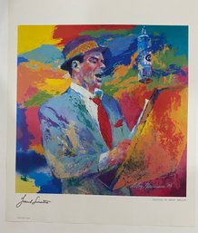 Leroy Neiman Art Print Frank Sinatra 1993