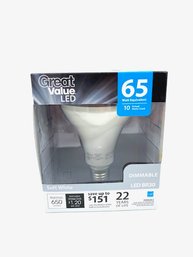 New Old Stock Great Value LED BR30 Floodlight Bulb