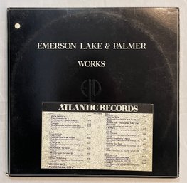 Emerson, Lake And Palmer - Works Volume 1 2xLP SD2-7000 PROMO VG Plus