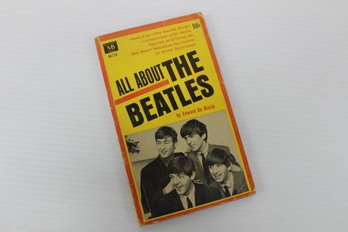 Rare 1964 All About The Beatles Paperback By Edward De Blasio