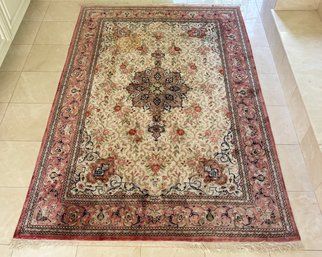 An Indo-Persian Silk Carpet