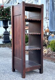 An Early 20th Century No. 514 Magazine Stand In Mission Oak By Gustav Stickley