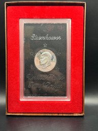 1971 Eisenhower Uncirculated Proof Silver Dollar