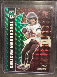 2021 Panini Mosaic Tom Brady Touchdown Masters Insert Card - M