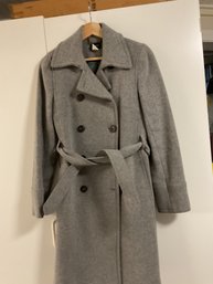 J Crew Grey Wool Coat