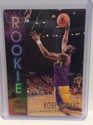 1997 Topps Stadium Club Kobe Bryant Rookie Insert Card - M