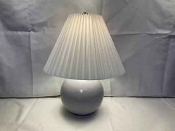 Small Ceramic Globe Lamp