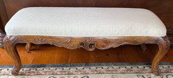 Heavily Carved Bench