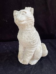 Vintage Cat Sculpture Statue