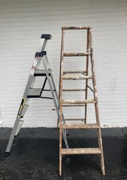 Two Ladders -Gorilla 6 Ft Hybrid Plus Another