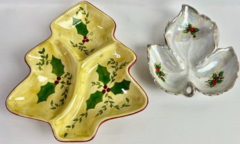 Vintage Christmas Themed Dishes (2)