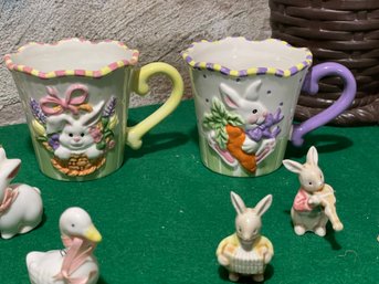 Easter Mug Pair Ceramic