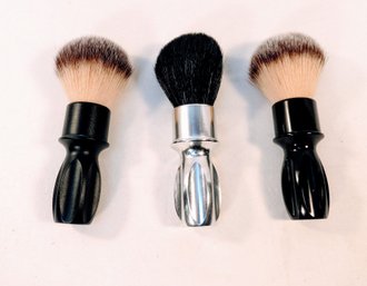 3 Razorock Plissoft 400 Shaving Brushes