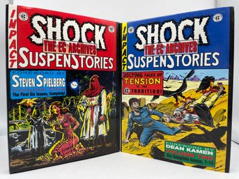 The EC Archives -shock Suspenstories  ,hardcover Volumes 1 &2. (15)