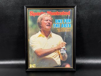 Vintage Golf Memorabilia: Framed Sports Illustrated, One For The Ages (Nicklaus)