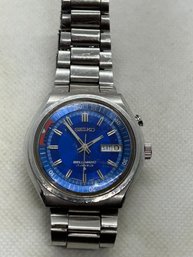 Rare Vintage 1974 SEIKO BELL-MATIC AUTOMATIC MEN'S WATCH- ALARM FEATURE- Highly Desirable Model 4006-6049