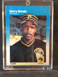 1987 Fleer Update Barry Bonds Rookie Card - K