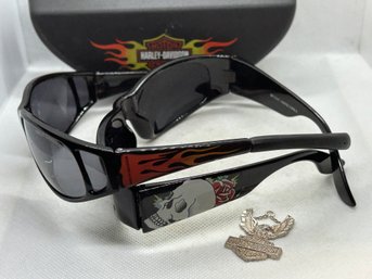 Harley Davidson Sunglasses And Pendant