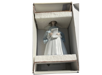 Large Lladro Angel #06321 'rejoice' BOXED - Mint Condition!