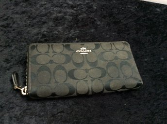 Black Coach Wallet