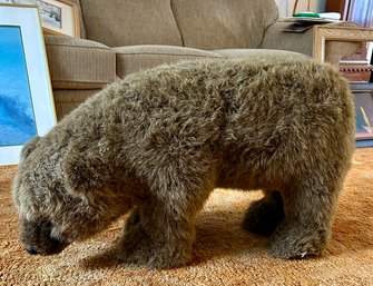 RARE! Amazing & Adorable Stuffed Life Size Bear Cub