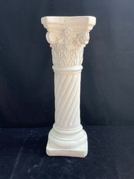 White Column Pedestal Pillar