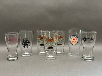 An Assortment Of Beer Glasses