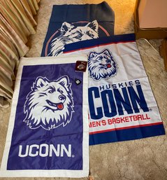 Uconn Flags And Memoribilia