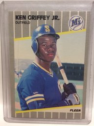 1989 Fleer Ken Griffey Jr. Rookie Card - M