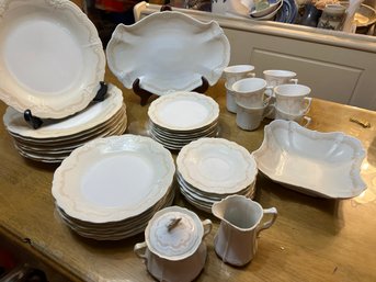 Complete Set Service For 8 Tirschenreuth Bavaria China Baroness Made In Germany - Extremely Rare