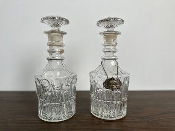 Glass Decanters (2)