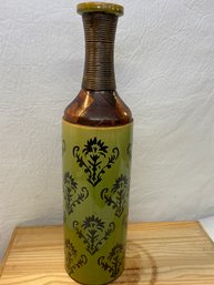 A Decorative Ceramic Tall Vase