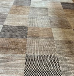 Gorgeous Patchwork Wool Rug - 158' X 119'