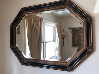 Octagonal Framed Wall Mirror