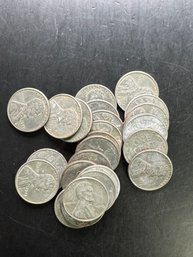 25 Steel Cents