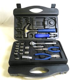Socket Hammer And Pliers Kit In Black Case