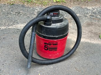 A 5-Gallon/1.25HP Shop-Vac