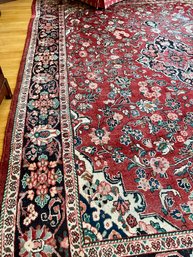 Vintage PERSIAN Mahal 100% Wool Pile Rug