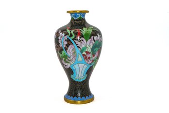 Vintage Asian Cloisonne Vase