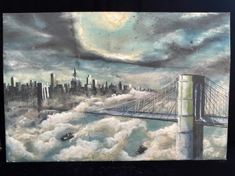 City Canvas Painting