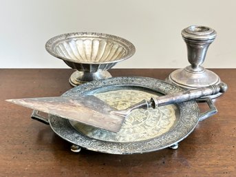 Weighted Sterling, Silver Plate, And More