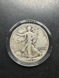 1942 Walking Liberty Silver Half Dollar