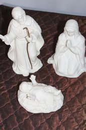 Ceramic Nativity - 11 In Largest