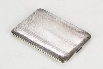 Art Deco Sterling Silver Cigarette Case