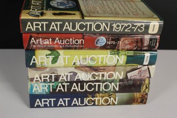 Set Of Six Art At Auction Books