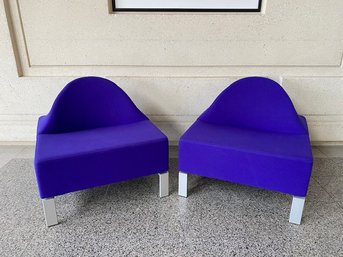 Steven Smith Allermuir 'tsunami' Low Profile Lounge Chairs
