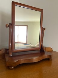 Wood Frame Vanity Mirror 16.5x7x19.5