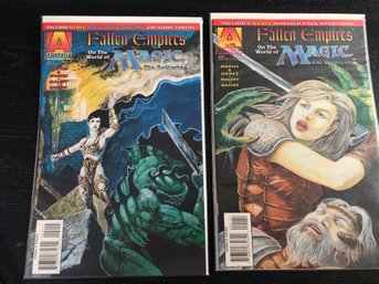 Fallen Empires On The World Of Magic, The Gathering #1&2.     Lot 187