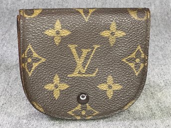 VERY Hard To Find LOUIS VUITTON Change Purse From 1980s / 1990s VERY Rare Piece - Very Nice Condition - France