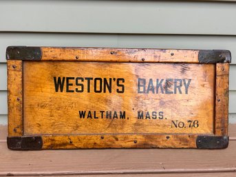 Antique Advertising~1930s Westons Bakery